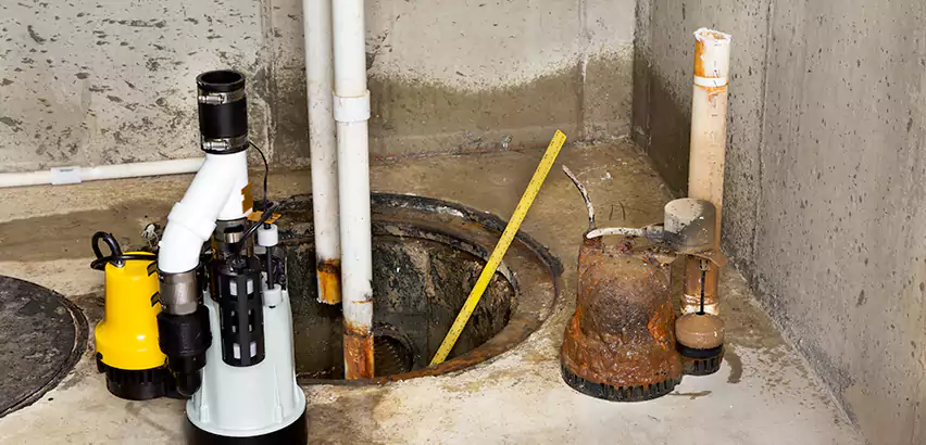 Installing Sump Pump in Finished Basement in Coppell, TX