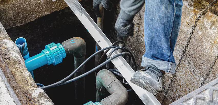 Zoeller Sewage Ejector Pump System in Coppell